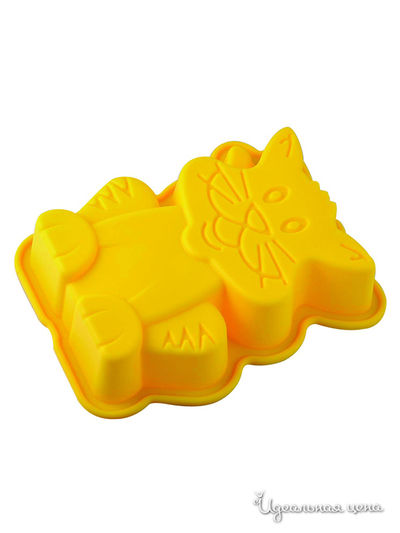 Форма для выпечки, 20х16х4,5 см Regent, цвет жёлтый