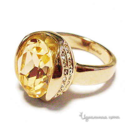 Кольцо Lucky Line, цвет светлый персик