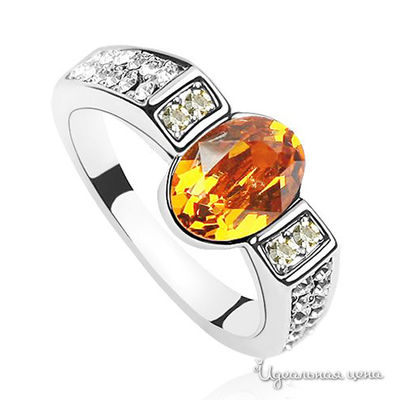 Кольцо Lucky Line, цвет топаз