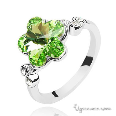 Кольцо Lucky Line, цвет хризолит