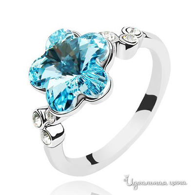 Кольцо Lucky Line, цвет сапфир