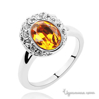 Кольцо Lucky Line, цвет топаз