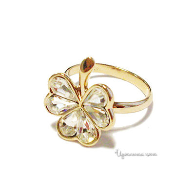 Кольцо Lucky Line, цвет прозрачный