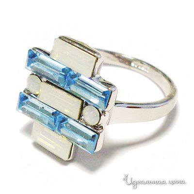 Кольцо Lucky Line, цвет светлый сапфир