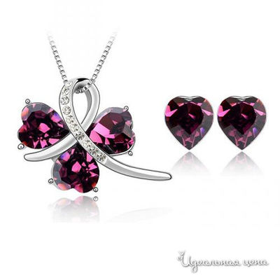 Комплект Lucky Line, цвет аметист