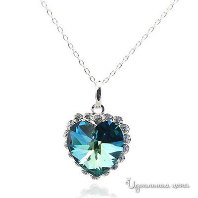 Кулон Lucky Line, цвет бермуды