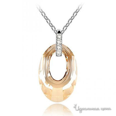 Кулон Lucky Line, цвет светло-желтый