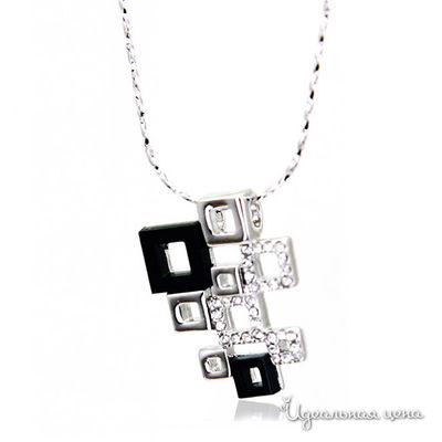 Кулон Lucky Line, цвет черный микс