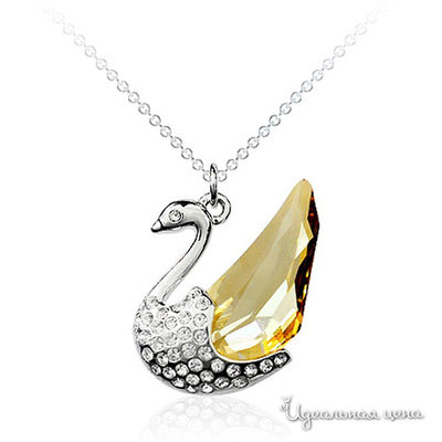 Кулон Lucky Line, цвет светло-желтый