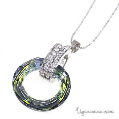 Подвеска Lucky Line, цвет витраж зеленый