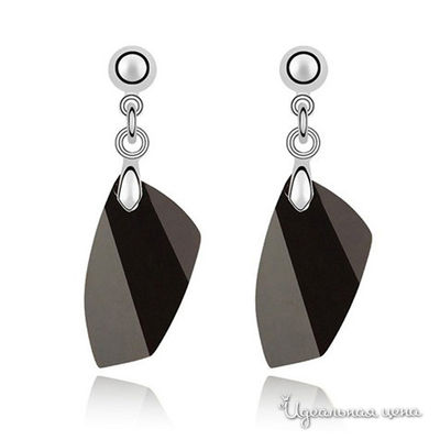 Пусеты Lucky Line, цвет черные