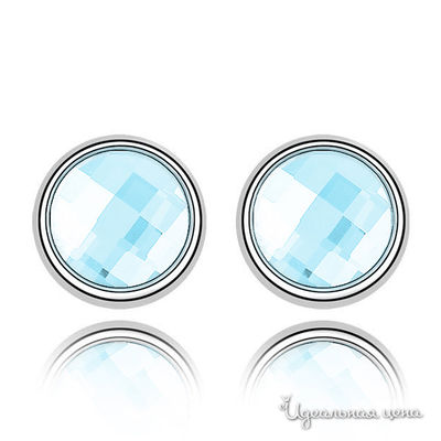 Серьга Lucky Line, цвет светлый сапфир