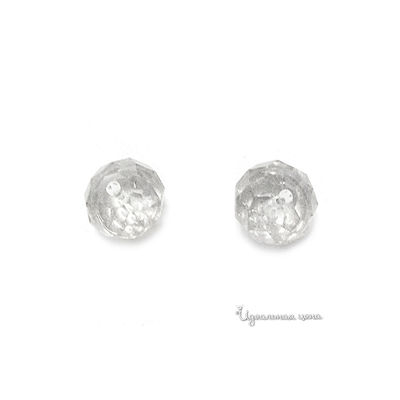 Пусеты Lucky Line, цвет цвет прозрачный