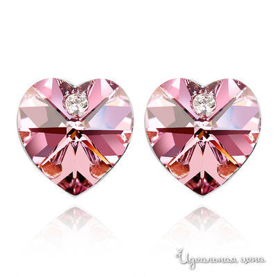 Пусеты Lucky Line, цвет розовые