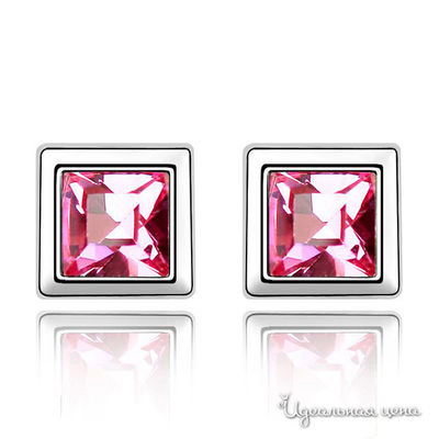 Серьга Lucky Line, цвет индийский розовый