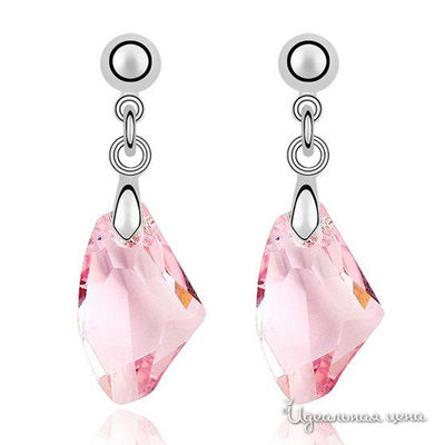 Серьга Lucky Line, цвет винтажный розовый