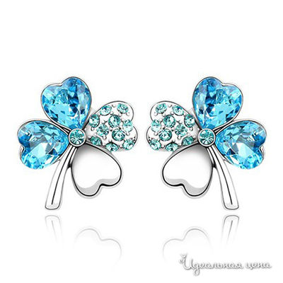 Пусеты Lucky Line, цвет желтые