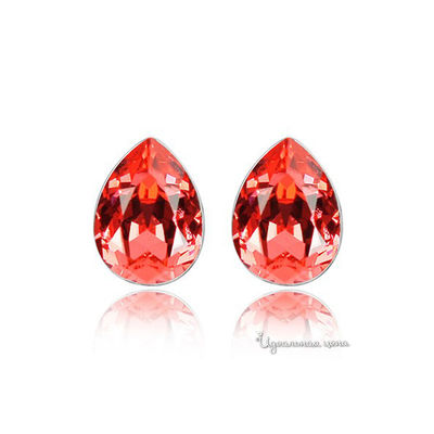 Серьга Lucky Line, цвет Красный