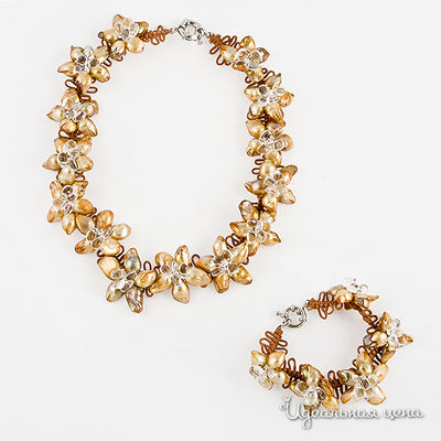 Комплект Zhemart, цвет жемчуг