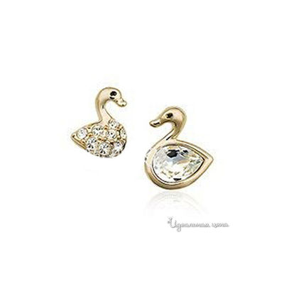 Серьга Lucky Line, цвет прозрачный