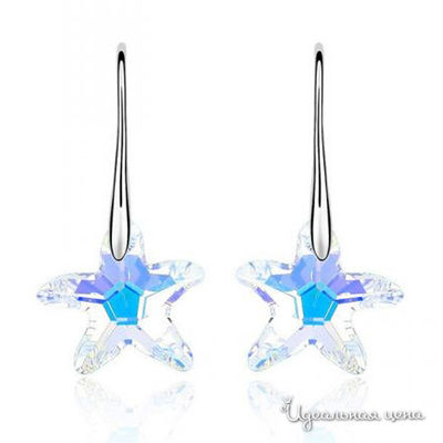 Серьги Lucky Line, цвет северное сияние