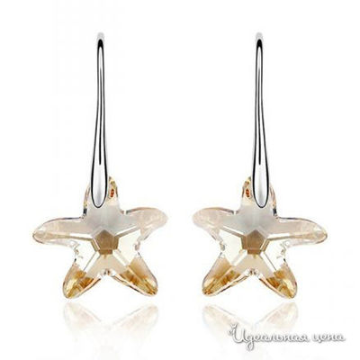 Серьги Lucky Line, цвет светло-желтые