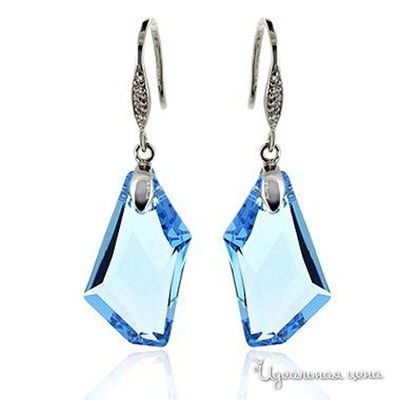 Серьги Lucky Line, цвет синие