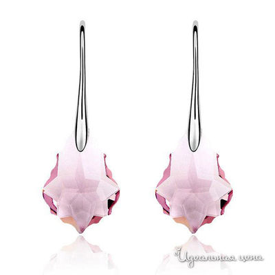 Серьги Lucky Line, цвет розовые