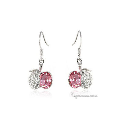 Серьга Lucky Line, цвет светло-розовый