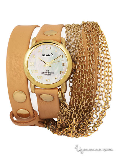Часы Blanic, цвет бежевый