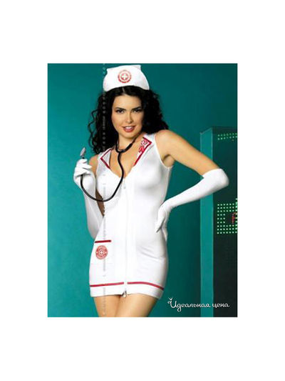 Костюм Obsessive, цвет Белый