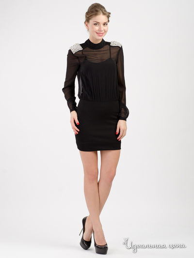 Платье Silvian Heach, цвет черный