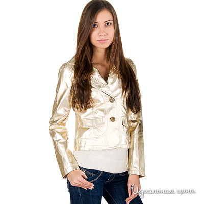 Куртка Sergio Falconi, цвет цвет золотой