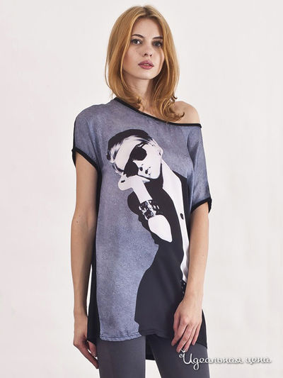 Туника Liberavita, цвет черный, серый