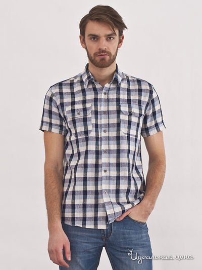 Рубашка Liberavita, цвет коричневая клет