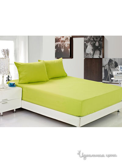 Простыня Valtery, цвет салатовый