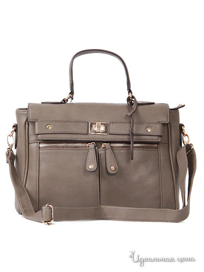 Сумка L. Credi, цвет серый