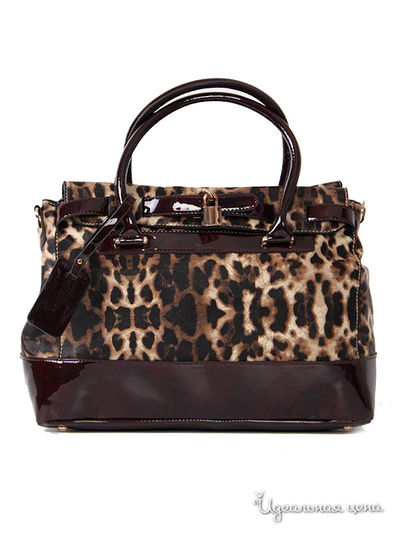 Сумка L. Credi, цвет леопард