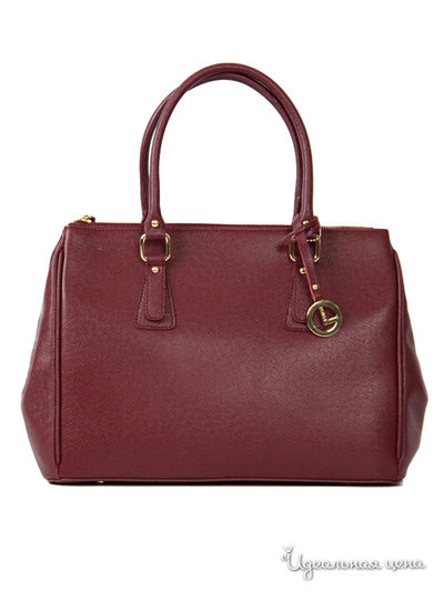 Сумка L. Credi, цвет бордовый