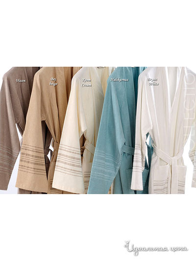 Халат Irya, цвет бирюзовый