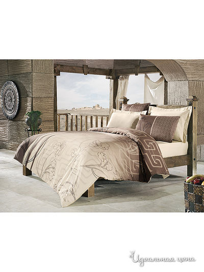 Постельное белье Issimo, цвет Коричневый