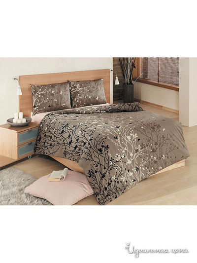 Постельное белье Issimo, цвет Коричневый