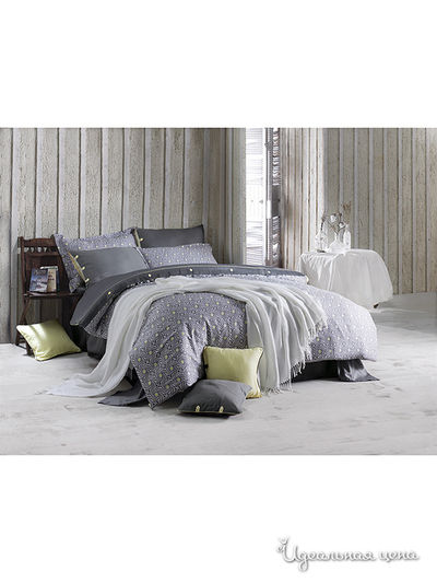 Постельное белье Issimo, цвет серый