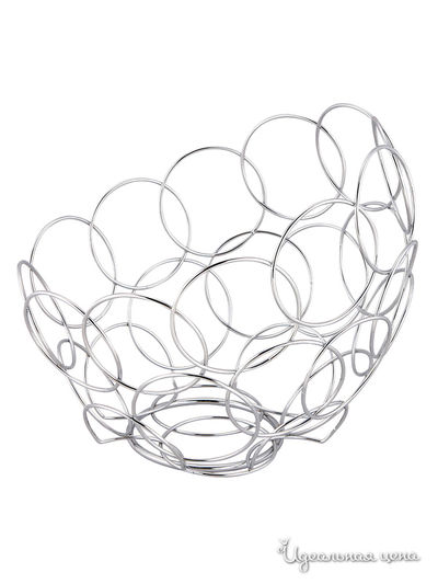 Фруктовница Regent, цвет стальной