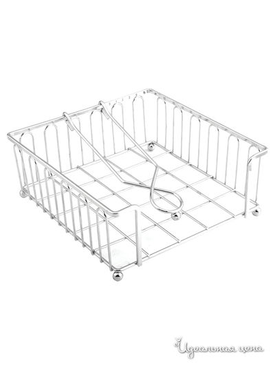 Салфетница, 18х18х8 см Regent, цвет металл