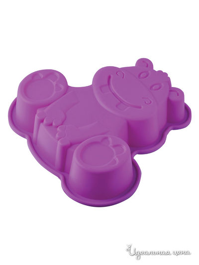 Форма для выпечки, 20х20х4,5 см Regent, цвет зелёный