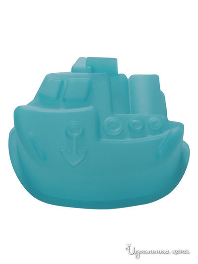 Форма для выпечки "Пароходик", 11х13х4 см Regent, цвет бирюзовый