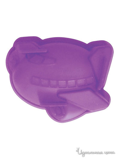 Форма для выпечки "Самолетик", 9х12х4 см Regent, цвет фиолетовый