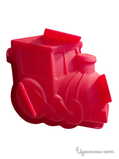 Форма для выпечки "Локомотив", 10х13х4 см Regent, цвет оранжевый