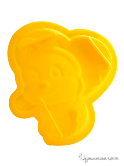 Форма для выпечки  "Пчелка", 13x12x4 см Regent, цвет жёлтый